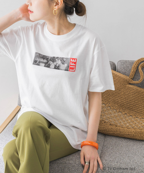 URBAN RESEARCH(アーバンリサーチ)の「LIFE PHOTO T-SHIRTS(Tシャツ/カットソー・レディース・その他1/ピンク系その他・FREE)」の2枚目の写真