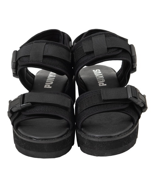 PUNYUS(プニュズ)の「ベルクロスポーツサンダル(サンダル・レディース・ブラック・1/2/4/3)」の10枚目の写真