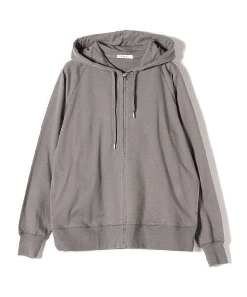 SHIPS Days（シップスデイズ）の「SHIPS Days:ジャージージップパーカー（パーカー・レディース・ライトグレー/ベージュ/ダークグレー・ONE SIZE）」の3枚目の写真