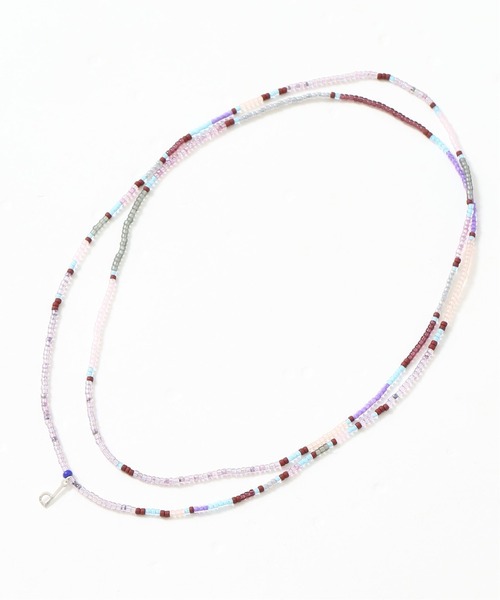 IENA（イエナ）の「【PERAPERAK/ペラペラック】 ビーズ 3WAY ネックレス◆（ネックレス・レディース・ホワイト/ブラウン/ベージュ/ブルー系その他/ピンク/ピンク系その他・FREE）」の18枚目の写真