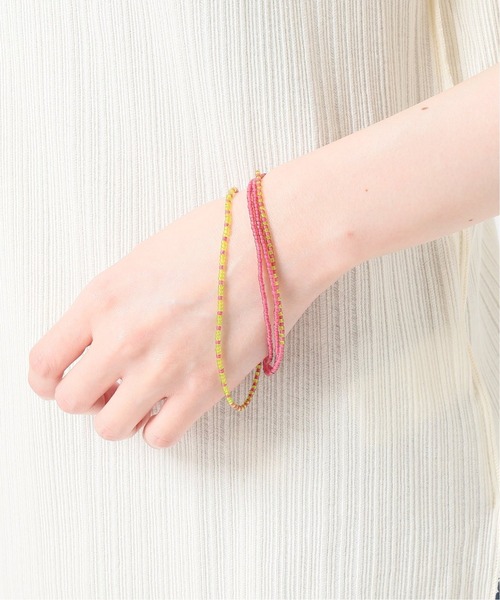 IENA（イエナ）の「【PERAPERAK/ペラペラック】 ビーズ 3WAY ネックレス◆（ネックレス・レディース・ホワイト/ブラウン/ベージュ/ブルー系その他/ピンク/ピンク系その他・FREE）」の22枚目の写真