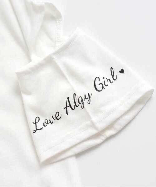 algy（アルジー）の「/チュールキャミワンピ＆ロゴTワンピセット（ワンピース・キッズ・ブラック/ミント/ラベンダー・X-SMALL/MEDIUM/SMALL/XX-SMALL）」の7枚目の写真