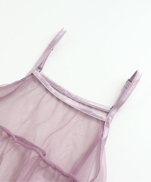 algy（アルジー）の「/チュールキャミワンピ＆ロゴTワンピセット（ワンピース・キッズ・ブラック/ミント/ラベンダー・X-SMALL/MEDIUM/SMALL/XX-SMALL）」の13枚目の写真
