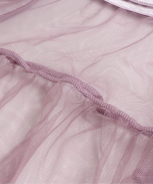 algy（アルジー）の「/チュールキャミワンピ＆ロゴTワンピセット（ワンピース・キッズ・ブラック/ミント/ラベンダー・X-SMALL/MEDIUM/SMALL/XX-SMALL）」の14枚目の写真