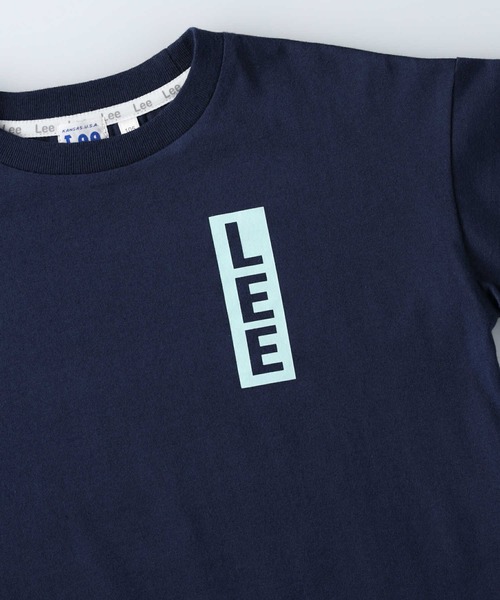 Lee（リー）の「【Lee】レイヤードTシャツ（Tシャツ/カットソー・キッズ・ネイビー/ケリーグリーン・140/130/120/155/105）」の5枚目の写真