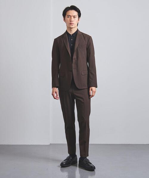 UNITED ARROWS（ユナイテッドアローズ）の「＜UNITED ARROWS "COZY"＞ ファンクション ポリエステル/タフタ ノープリーツ（その他パンツ・メンズ・ダークブラウン/グレー・SMALL/MEDIUM/LARGE/X-LARGE）」の8枚目の写真
