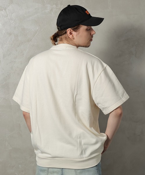 JACKROSE（ジャックローズ）の「JE-・カレッジロゴ-SSTEE/半袖 Tシャツ（Tシャツ/カットソー・メンズ・オレンジ/レッド/グリーン/ブラック・L/M）」の10枚目の写真