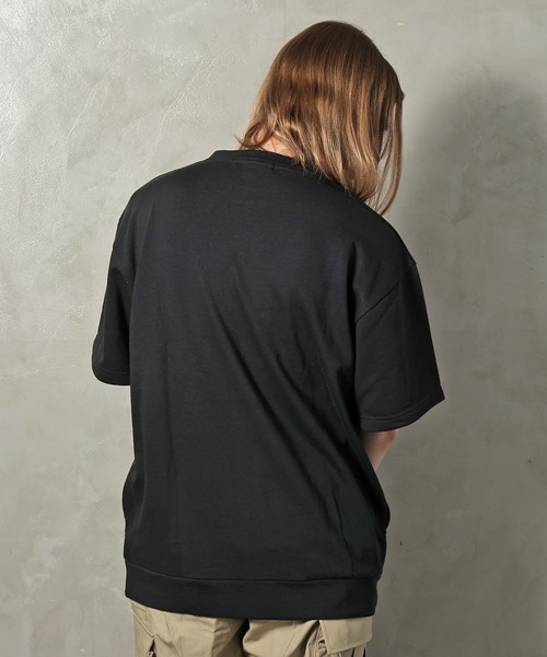 JACKROSE（ジャックローズ）の「JE-・カレッジロゴ-SSTEE/半袖 Tシャツ（Tシャツ/カットソー・メンズ・オレンジ/レッド/グリーン/ブラック・L/M）」の5枚目の写真