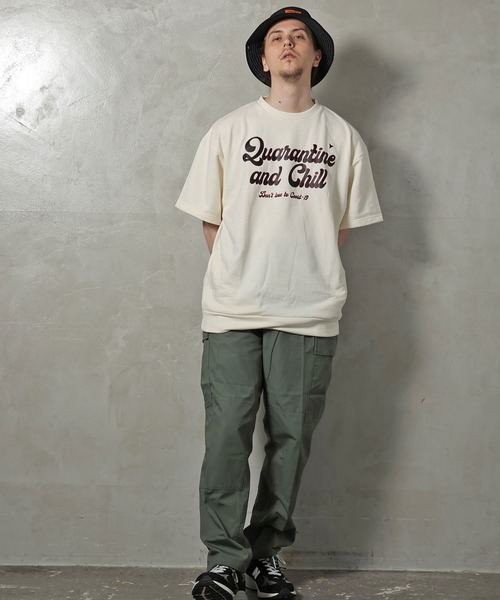 JACKROSE（ジャックローズ）の「JE-・カレッジロゴ-SSTEE/半袖 Tシャツ（Tシャツ/カットソー・メンズ・オレンジ/レッド/グリーン/ブラック・L/M）」の21枚目の写真