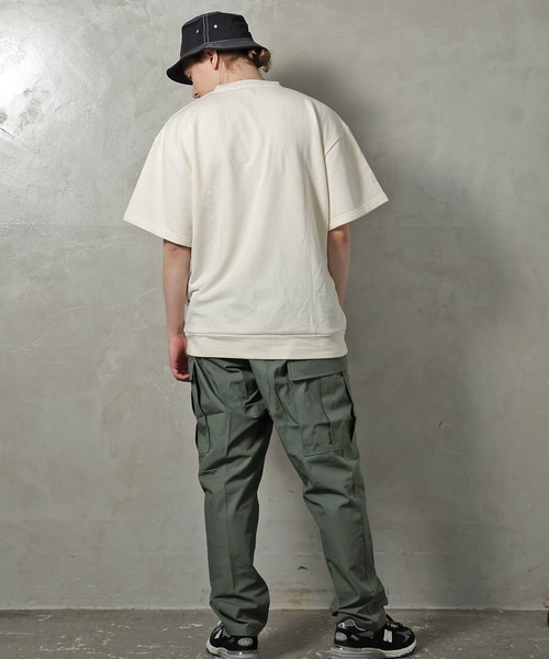 JACKROSE（ジャックローズ）の「JE-・カレッジロゴ-SSTEE/半袖 Tシャツ（Tシャツ/カットソー・メンズ・オレンジ/レッド/グリーン/ブラック・L/M）」の11枚目の写真