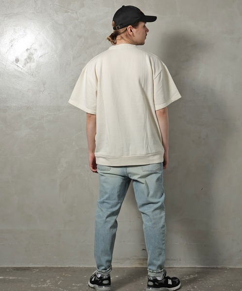 JACKROSE（ジャックローズ）の「JE-・カレッジロゴ-SSTEE/半袖 Tシャツ（Tシャツ/カットソー・メンズ・オレンジ/レッド/グリーン/ブラック・L/M）」の22枚目の写真