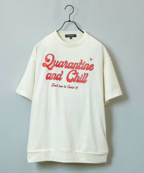 JACKROSE（ジャックローズ）の「JE-・カレッジロゴ-SSTEE/半袖 Tシャツ（Tシャツ/カットソー・メンズ・オレンジ/レッド/グリーン/ブラック・L/M）」の8枚目の写真