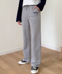 『muah muah/ムーアムーア』MUAH WIDE COTTON BANDING PANTS/ワイドコットンバンディング パンツ