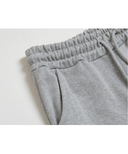 muahmuah(ムーアムーア)の「『muah muah/ムーアムーア』MUAH WIDE COTTON BANDING PANTS/ワイドコットンバンディング パンツ(スウェットパンツ・レディース・アイボリー/ブラック/グレー/ライトブルー・FREE)」の22枚目の写真
