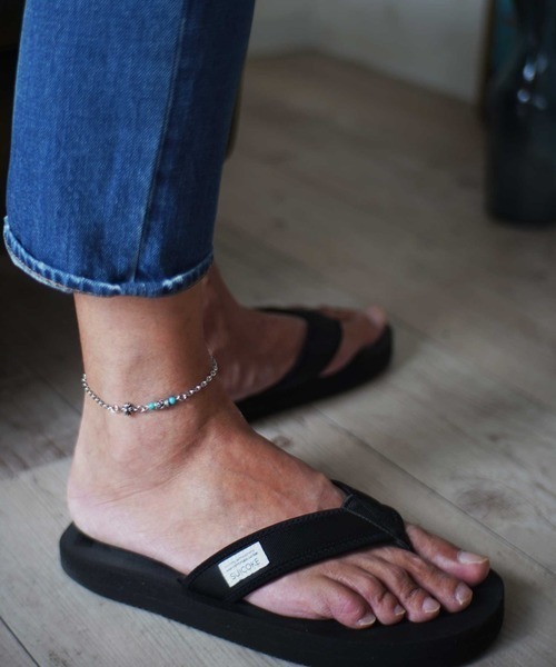 dictionary（ディクショナリー）の「【dictionary】シルバーチェーン アンクレット（アンクレット・レディース・シルバー系その他/シルバー×ブラック/シルバー×ブルー・FREE）」の3枚目の写真