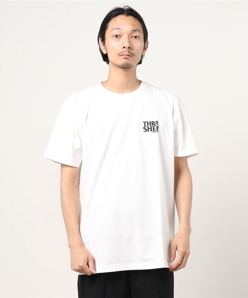 THRASHER(スラッシャー)の「【ムラサキスポーツWEB限定】THRASHER/スラッシャー ルーズシルエット バックプリントTシャツ TH91315 MAR 87(Tシャツ/カットソー・メンズ・ホワイト/ブラック/グレー・M/L/XL)」の5枚目の写真