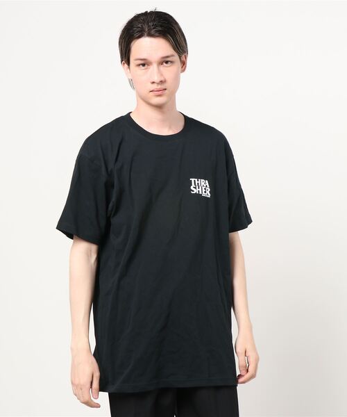 THRASHER(スラッシャー)の「【ムラサキスポーツWEB限定】THRASHER/スラッシャー ルーズシルエット バックプリントTシャツ TH91315 MAR 87(Tシャツ/カットソー・メンズ・ホワイト/ブラック/グレー・M/L/XL)」の6枚目の写真
