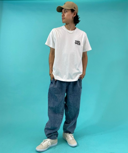 THRASHER(スラッシャー)の「【ムラサキスポーツWEB限定】THRASHER/スラッシャー ルーズシルエット バックプリントTシャツ TH91315 MAR 87(Tシャツ/カットソー・メンズ・ホワイト/ブラック/グレー・M/L/XL)」の12枚目の写真