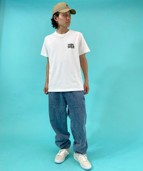 THRASHER(スラッシャー)の「【ムラサキスポーツWEB限定】THRASHER/スラッシャー ルーズシルエット バックプリントTシャツ TH91315 MAR 87(Tシャツ/カットソー・メンズ・ホワイト/ブラック/グレー・M/L/XL)」の11枚目の写真