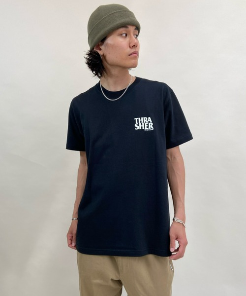 THRASHER(スラッシャー)の「【ムラサキスポーツWEB限定】THRASHER/スラッシャー ルーズシルエット バックプリントTシャツ TH91315 MAR 87(Tシャツ/カットソー・メンズ・ホワイト/ブラック/グレー・M/L/XL)」の17枚目の写真