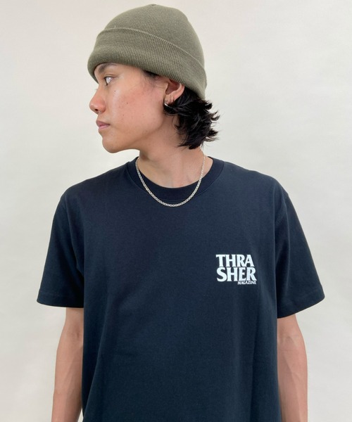 THRASHER(スラッシャー)の「【ムラサキスポーツWEB限定】THRASHER/スラッシャー ルーズシルエット バックプリントTシャツ TH91315 MAR 87(Tシャツ/カットソー・メンズ・ホワイト/ブラック/グレー・M/L/XL)」の19枚目の写真
