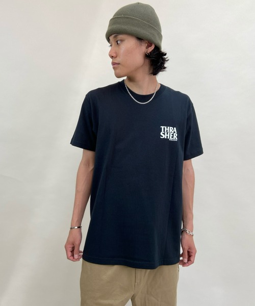 THRASHER(スラッシャー)の「【ムラサキスポーツWEB限定】THRASHER/スラッシャー ルーズシルエット バックプリントTシャツ TH91315 MAR 87(Tシャツ/カットソー・メンズ・ホワイト/ブラック/グレー・M/L/XL)」の18枚目の写真