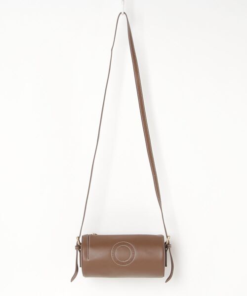 SFW（エスエフダブリュー）の「パンチングロゴ 筒形 ショルダーバッグ [コルク]（ショルダーバッグ・レディース・ブラウン/ベージュ/アイボリー/ブラック・FREE）」の3枚目の写真