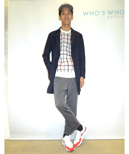 WHO'S WHO gallery(フーズフーギャラリー)の「ウィンドペンビッグ(ニット/セーター・メンズ・アイボリー/ネイビー/グレー/ブルー系その他・LARGE/MEDIUM)」の13枚目の写真
