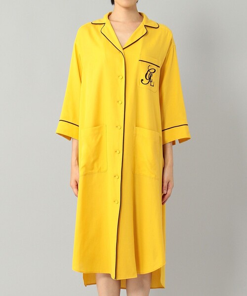 GRACE CLASS（グレースクラス）の「【LIFE STYLE WEAR】パイピングシャツワンピース（シャツワンピース・レディース・ピンク/イエロー・36）」の22枚目の写真