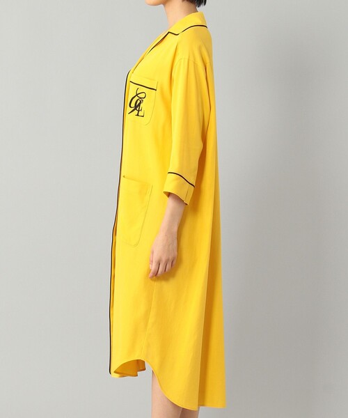GRACE CLASS（グレースクラス）の「【LIFE STYLE WEAR】パイピングシャツワンピース（シャツワンピース・レディース・ピンク/イエロー・36）」の21枚目の写真