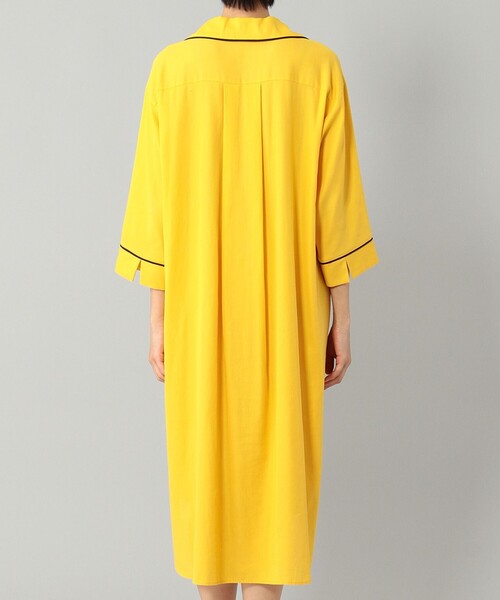 GRACE CLASS（グレースクラス）の「【LIFE STYLE WEAR】パイピングシャツワンピース（シャツワンピース・レディース・ピンク/イエロー・36）」の20枚目の写真