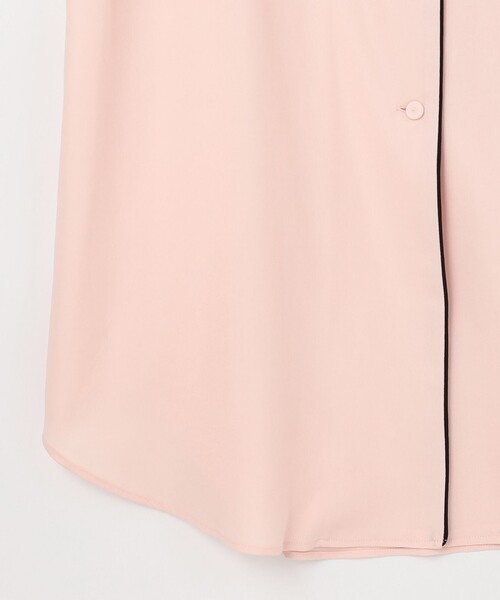 GRACE CLASS（グレースクラス）の「【LIFE STYLE WEAR】パイピングシャツワンピース（シャツワンピース・レディース・ピンク/イエロー・36）」の12枚目の写真