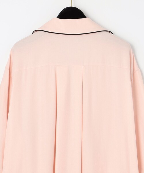GRACE CLASS（グレースクラス）の「【LIFE STYLE WEAR】パイピングシャツワンピース（シャツワンピース・レディース・ピンク/イエロー・36）」の10枚目の写真