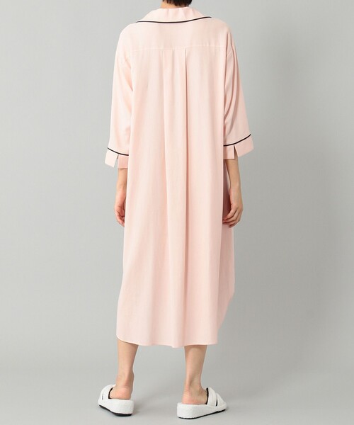 GRACE CLASS（グレースクラス）の「【LIFE STYLE WEAR】パイピングシャツワンピース（シャツワンピース・レディース・ピンク/イエロー・36）」の6枚目の写真