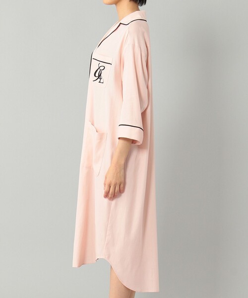 GRACE CLASS（グレースクラス）の「【LIFE STYLE WEAR】パイピングシャツワンピース（シャツワンピース・レディース・ピンク/イエロー・36）」の4枚目の写真