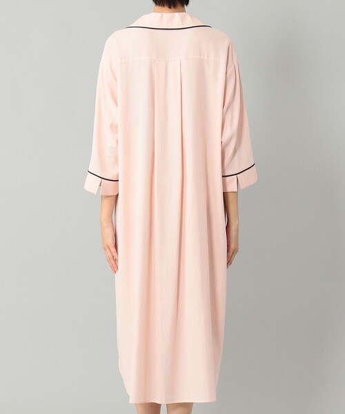 GRACE CLASS（グレースクラス）の「【LIFE STYLE WEAR】パイピングシャツワンピース（シャツワンピース・レディース・ピンク/イエロー・36）」の3枚目の写真