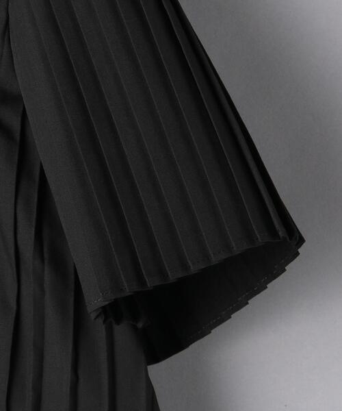 Sacai（サカイ）の「＜sacai（サカイ）＞プリーツ チュニック ■■■（Tシャツ/カットソー・レディース・ホワイト/ブラック・1）」の5枚目の写真
