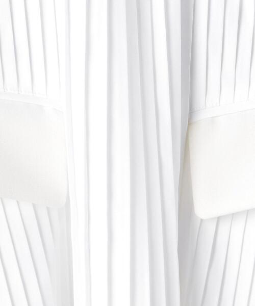 Sacai（サカイ）の「＜sacai（サカイ）＞プリーツ チュニック ■■■（Tシャツ/カットソー・レディース・ホワイト/ブラック・1）」の8枚目の写真