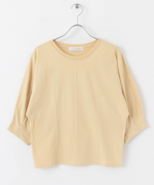 URBAN RESEARCH（アーバンリサーチ）の「袖ボリュームカットソー（Tシャツ/カットソー・レディース・チャコールグレー/オフホワイト/イエロー・FREE）」の22枚目の写真