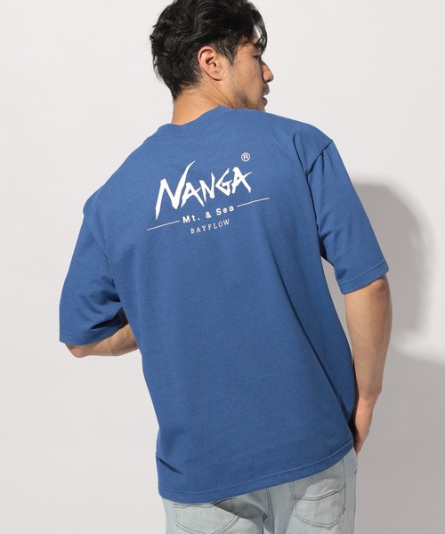 NANGA（ナンガ）の「【NANGA Mt. & Sea】ポケットTEE（Tシャツ/カットソー・メンズ・グレー/グリーン/オフホワイト/ネイビー・MEDIUM/LARGE）」の15枚目の写真