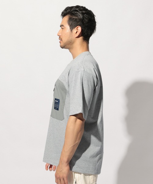 NANGA（ナンガ）の「【NANGA Mt. & Sea】ポケットTEE（Tシャツ/カットソー・メンズ・グレー/グリーン/オフホワイト/ネイビー・MEDIUM/LARGE）」の17枚目の写真