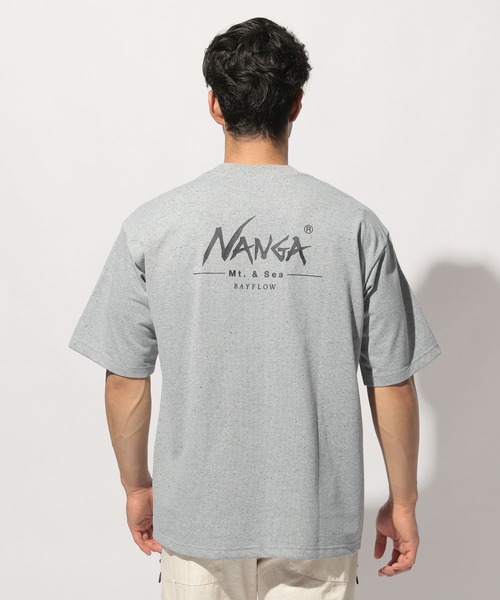 NANGA（ナンガ）の「【NANGA Mt. & Sea】ポケットTEE（Tシャツ/カットソー・メンズ・グレー/グリーン/オフホワイト/ネイビー・MEDIUM/LARGE）」の18枚目の写真
