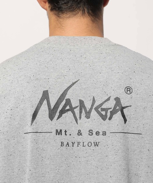 NANGA（ナンガ）の「【NANGA Mt. & Sea】ポケットTEE（Tシャツ/カットソー・メンズ・グレー/グリーン/オフホワイト/ネイビー・MEDIUM/LARGE）」の22枚目の写真