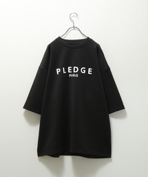 Pledge | 【Pledge】【特別別注】 プリントシルケットポンチビッグTシャツ(Tシャツ/カットソー)