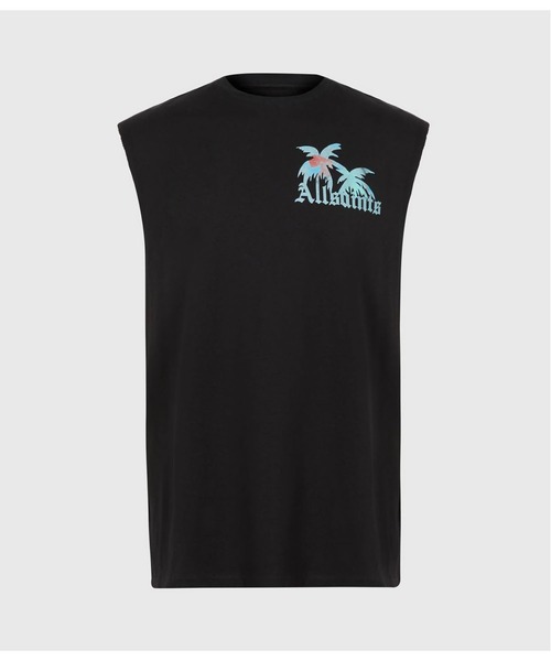 ALLSAINTS(オールセインツ)の「MALIBEAU CREW VEST | MALIBEAU クルー ベスト(タンクトップ・メンズ・ブラック・XS/S/M/XL/L)」の2枚目の写真