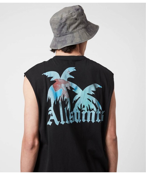 ALLSAINTS(オールセインツ)の「MALIBEAU CREW VEST | MALIBEAU クルー ベスト(タンクトップ・メンズ・ブラック・XS/S/M/XL/L)」の4枚目の写真