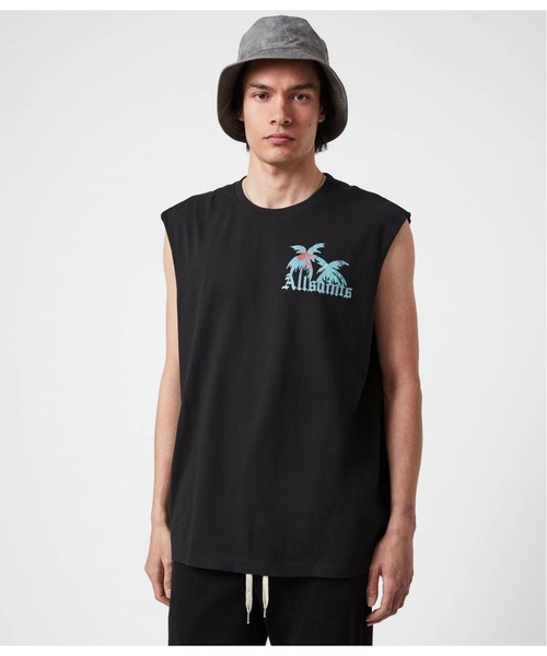 ALLSAINTS(オールセインツ)の「MALIBEAU CREW VEST | MALIBEAU クルー ベスト(タンクトップ・メンズ・ブラック・XS/S/M/XL/L)」の6枚目の写真