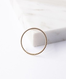 ISOLATION | 【ISOLATION / アイソレーション】14KGF Twist Ring / ゴールドフィルド ツイストリング(リング)