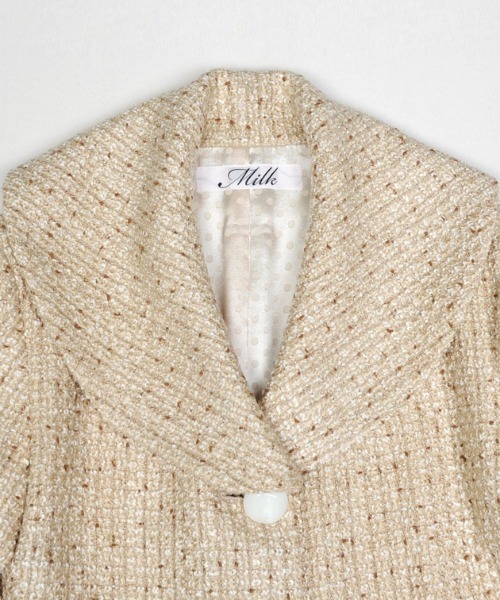 ❪ MILK❫ ミルク　エデン　ドレスコート MILK（ミルク）の「エデン ドレスコート（その他アウター）」 - WEAR