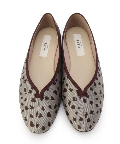 ESPERANZA(エスペランサ)の「◆【In LIFE】ジャカードフラットバレエ(その他シューズ・レディース・ネイビー系6/イエロー系8/ブラック系2/グレー系4/ブラウン系8・23.5cm/24.0cm/22.5cm/23.0cm/24.5cm)」の11枚目の写真